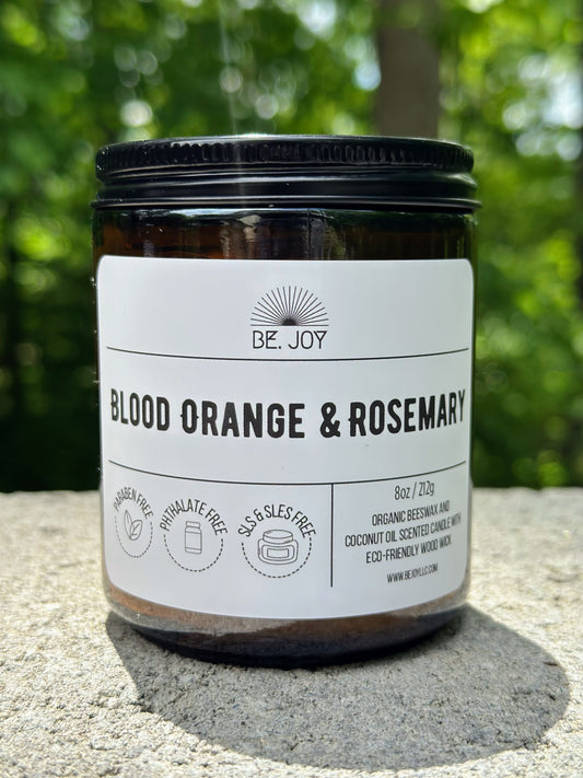 BLOOD ORANGE & ROSEMARY CANDLE