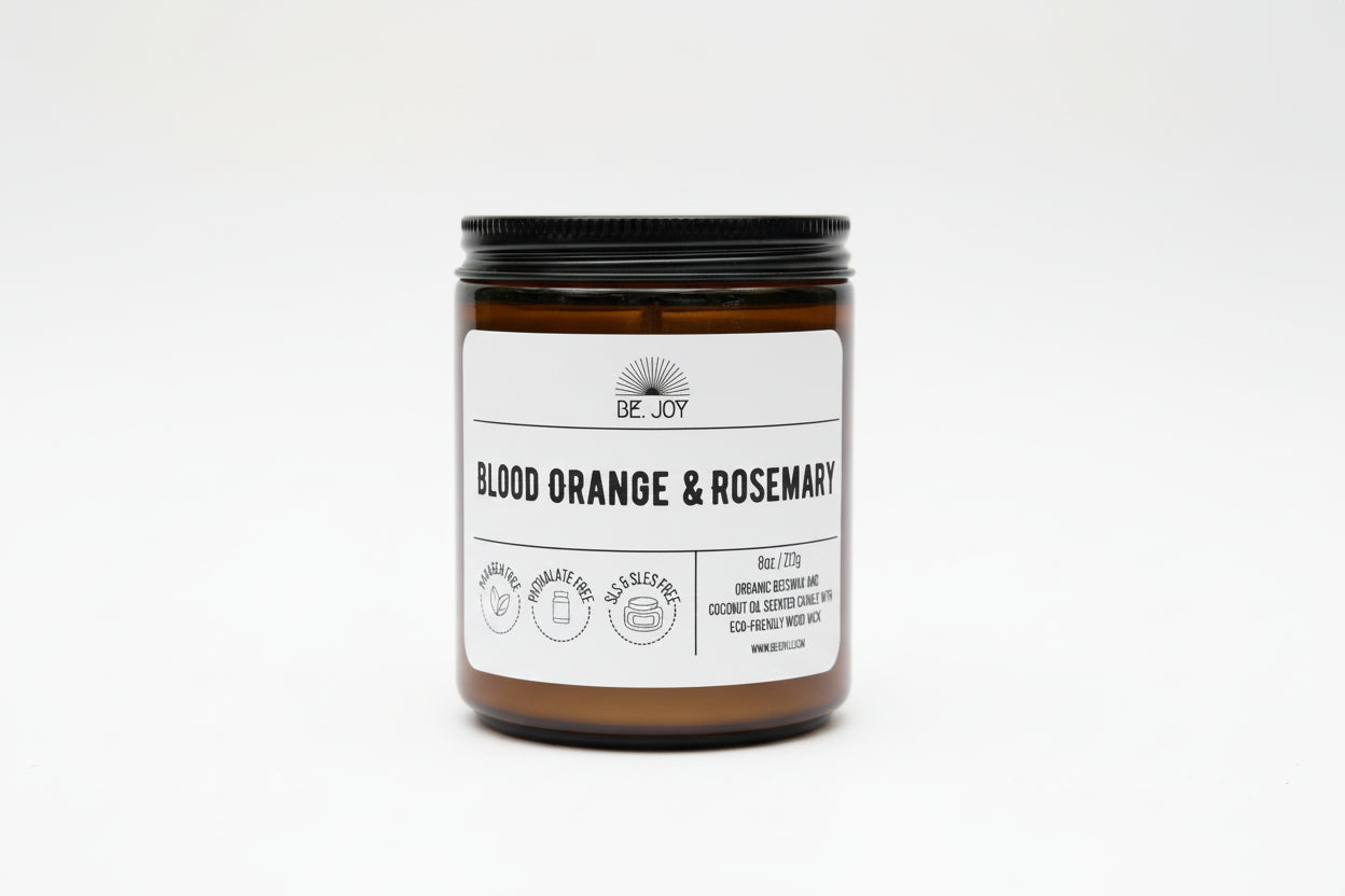 BLOOD ORANGE & ROSEMARY CANDLE